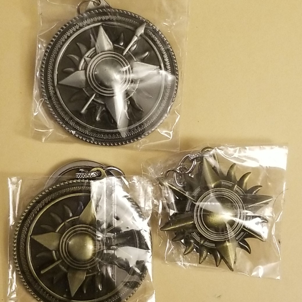 Game of Thrones family keychains